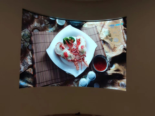 湛江市室内P2.5弧形LED屏