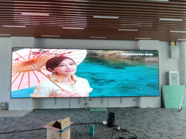 湛江市P1.53led小间距屏安装案例